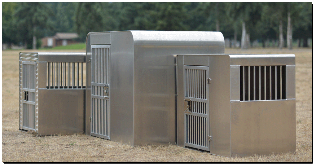 Rogue Custom Crates Aluminum Dog Crates Dog Crate Police Dog